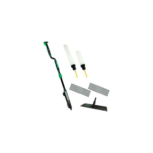 Unger Unger Excella 18in Floor Cleaning Kit, 52in Handle - Microfiber - EFKT1 - main